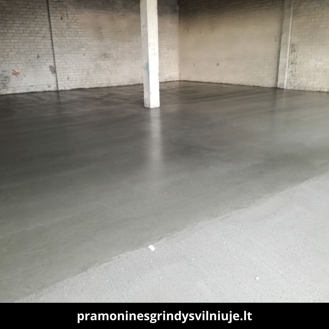 Pramoninės grindys Vilniuje atlikti darbai 5