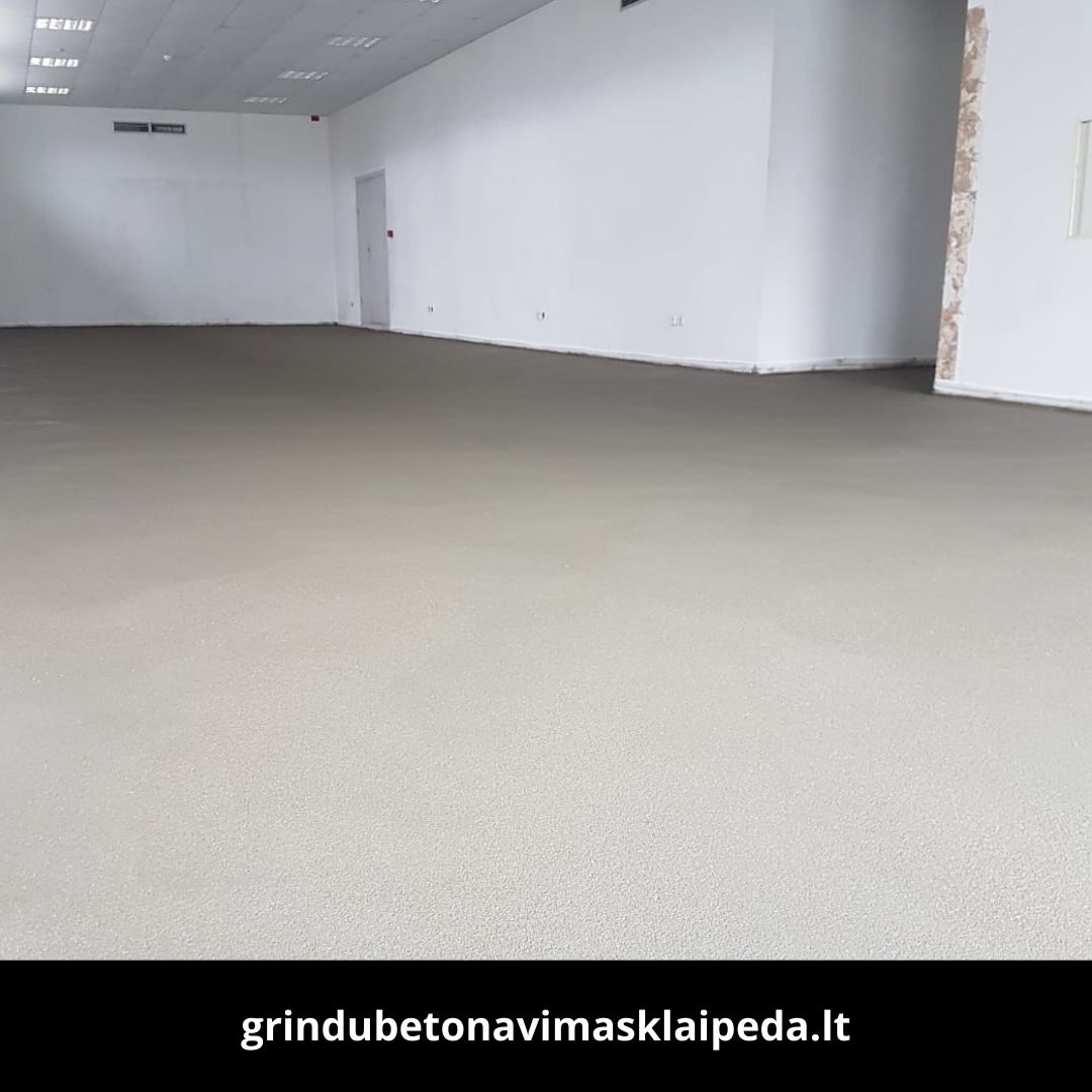 Grindu betonavimas Klaipeda atlikti darbai 2