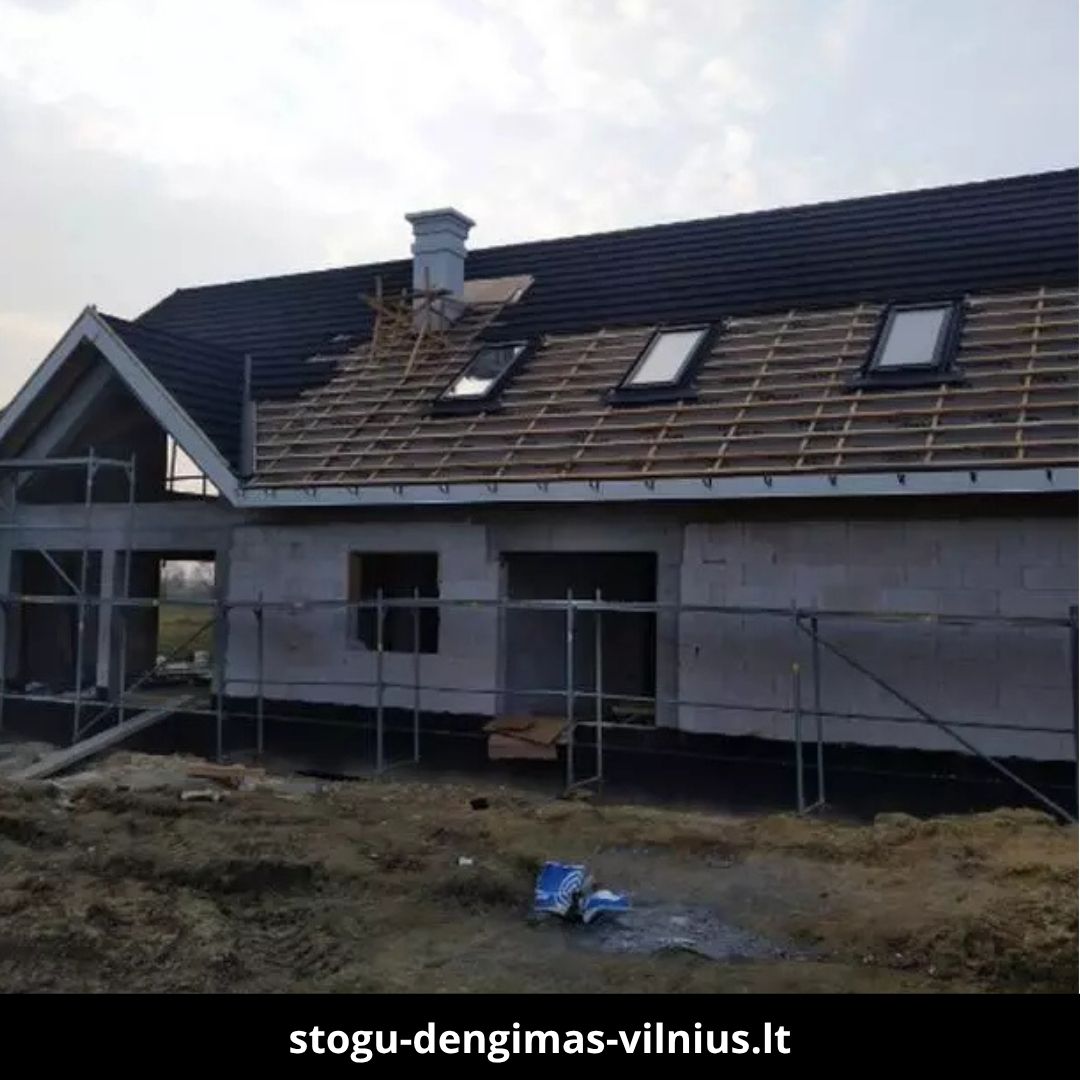 Stogu dengimas Vilniuje 6
