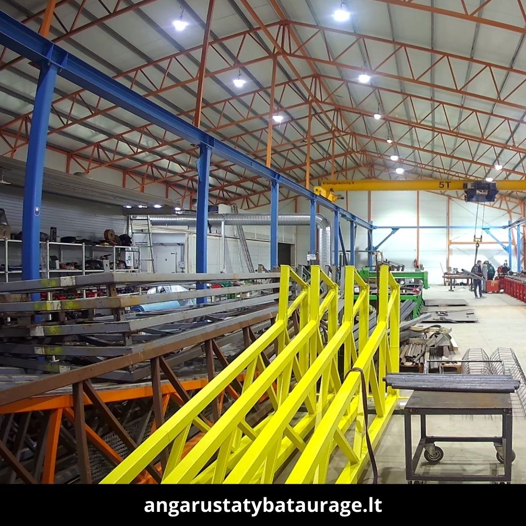 Angarų statyba Tauragėje atlikti darbai 8