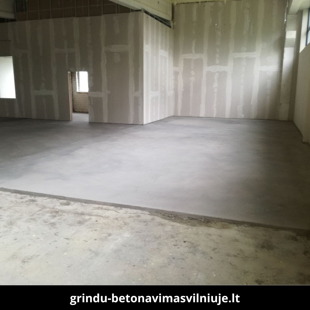 Grindų betonavimas Vilniuje 5