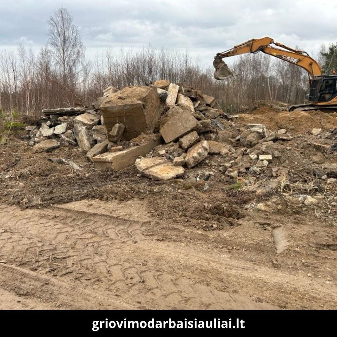 Griovimo darbai Šiauliai atlikti darbai 5