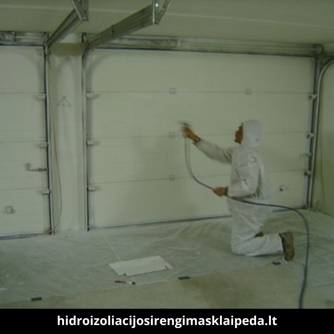 Hidroizoliacijos įrengimas Klaipėdoje atlikti darbai 1
