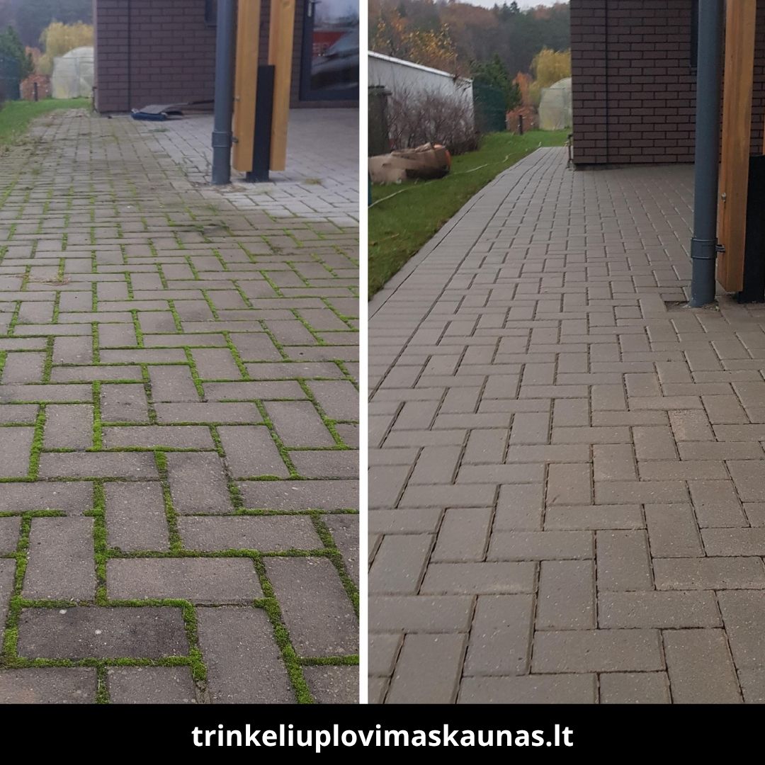 Trinkelių plovimas Kaune atlikti darbai 7