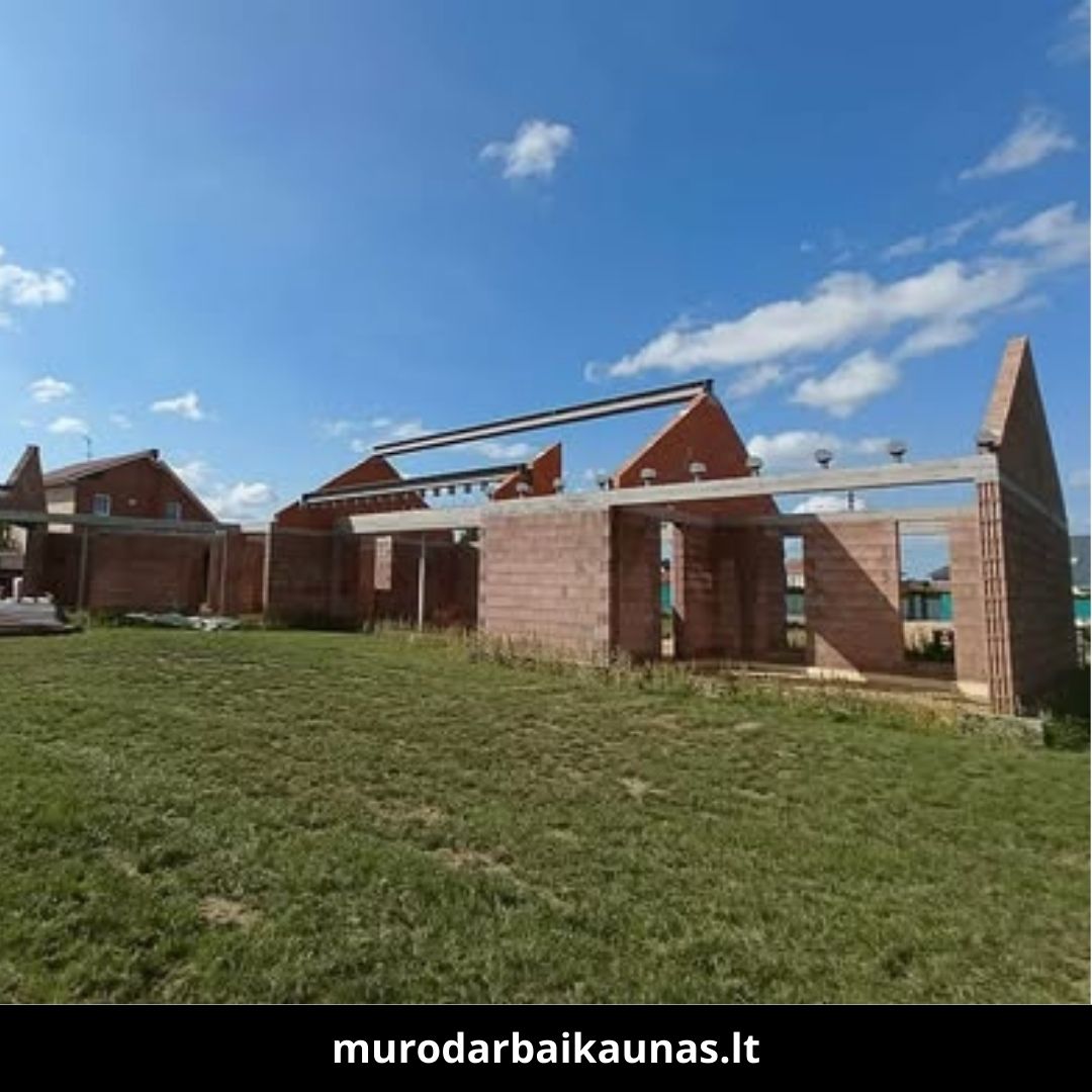 Mūro darbai Kaune atlikti darbai 7