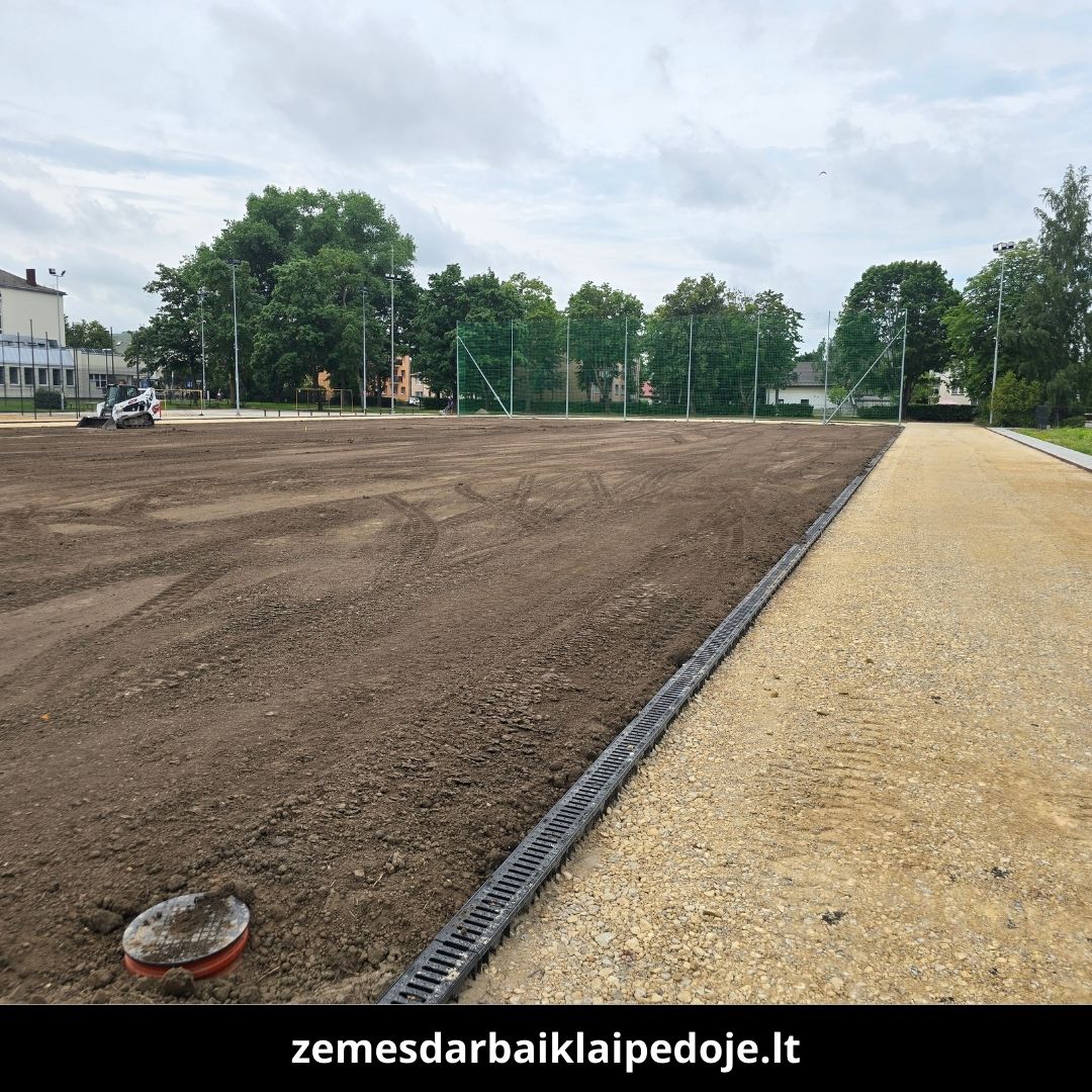 Žemės darbai Klaipėdoje atlikti darbai 2