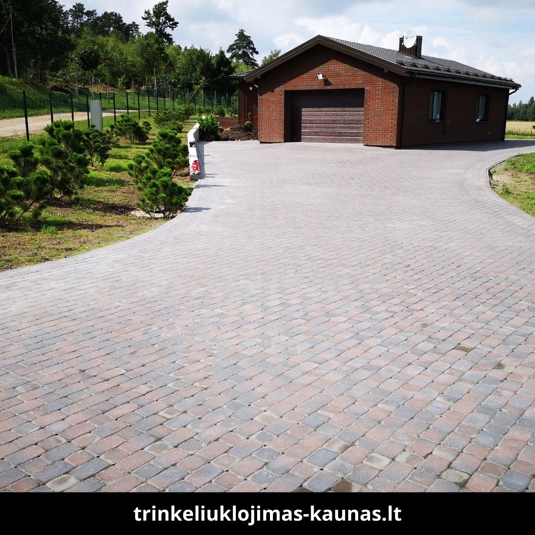 Trinkelių klojimas Kaunas atlikti darbai 2