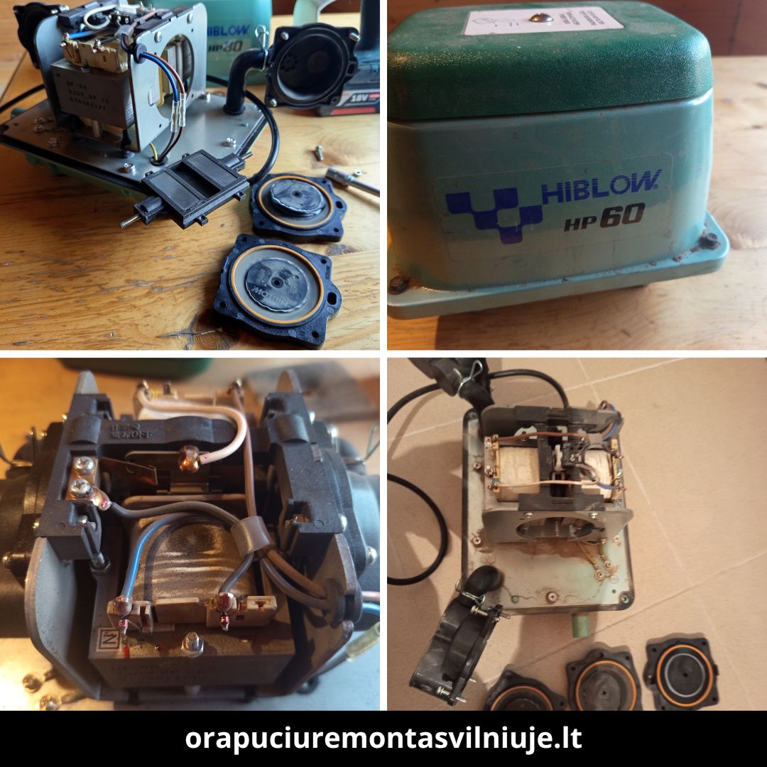 Orapūčių remontas Vilniuje