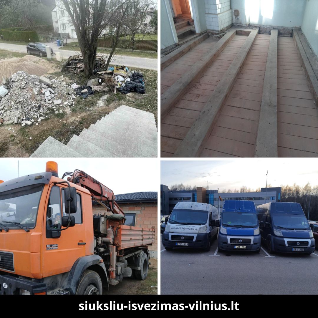 Šiukšlių išvežimas Vilniuje