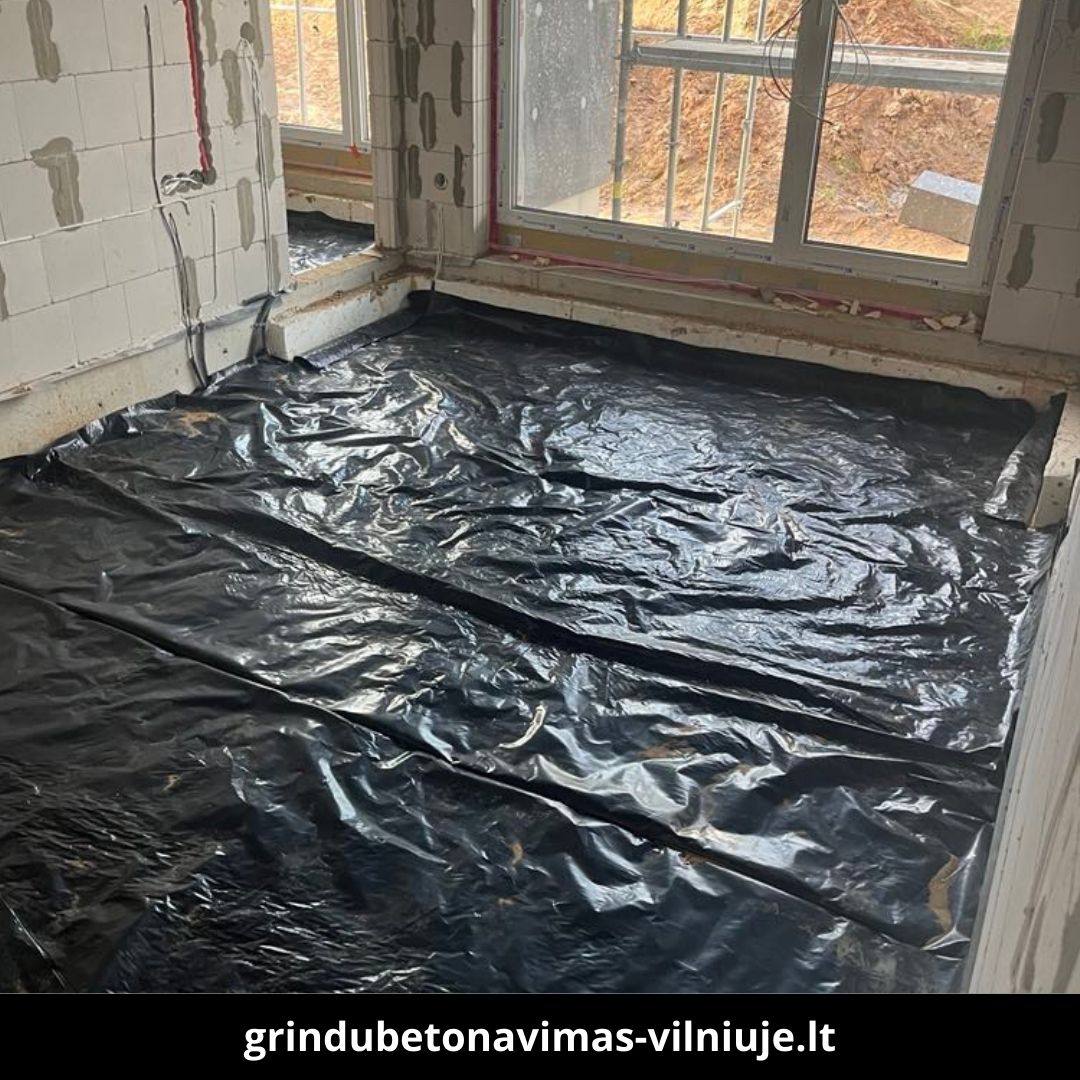 Grindų betonavimas Vilniuje atlikti darbai 1