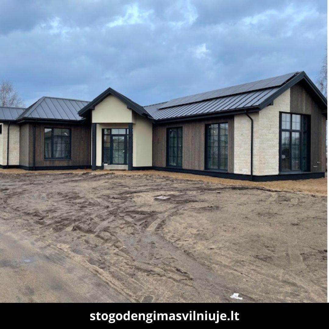 Stogo dengimas Vilniuje atlikti darbai 8