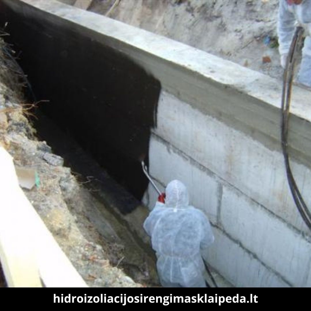 Hidroizoliacijos įrengimas Klaipėdoje atlikti darbai 6