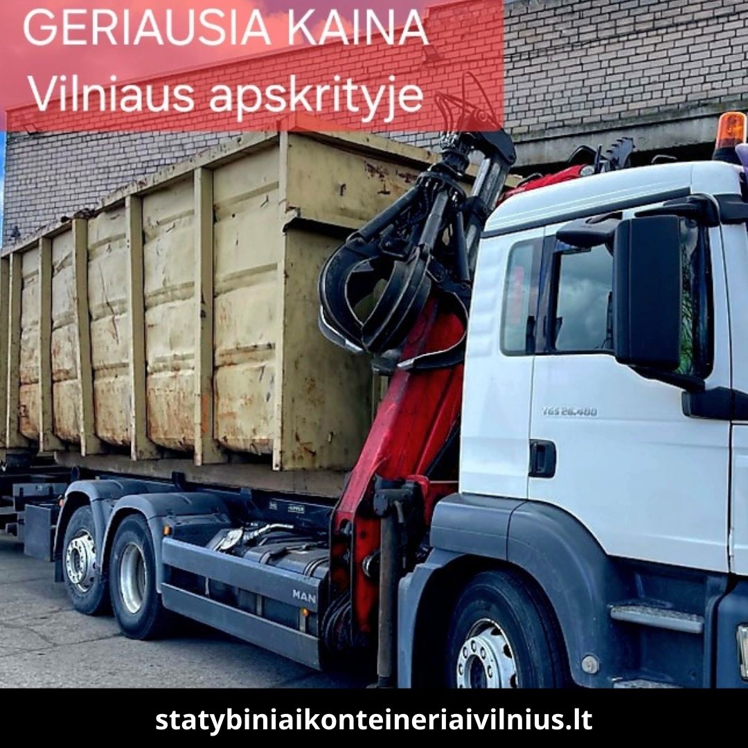 Statybiniai konteineriai Vilniuje 2