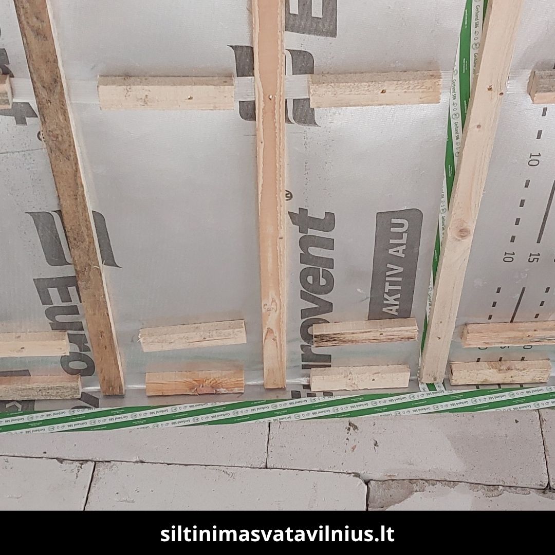 Šiltinimas vata Vilniuje atlikti darbai 6