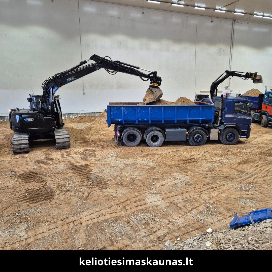 Kelio tiesimas Kaune darbai 8