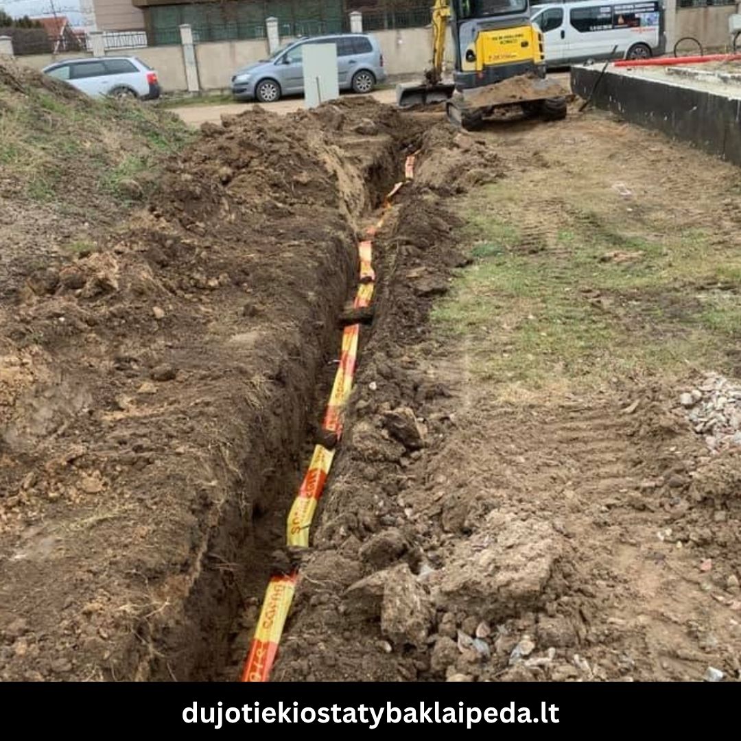 Atlikti dujotiekio darbai Klaipėdoje 8
