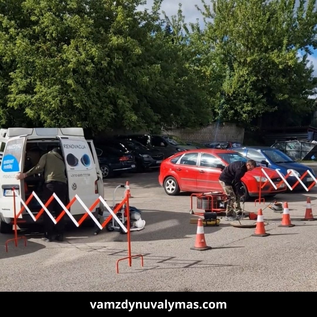 Vamzdynu valymas atliekami darbai 1
