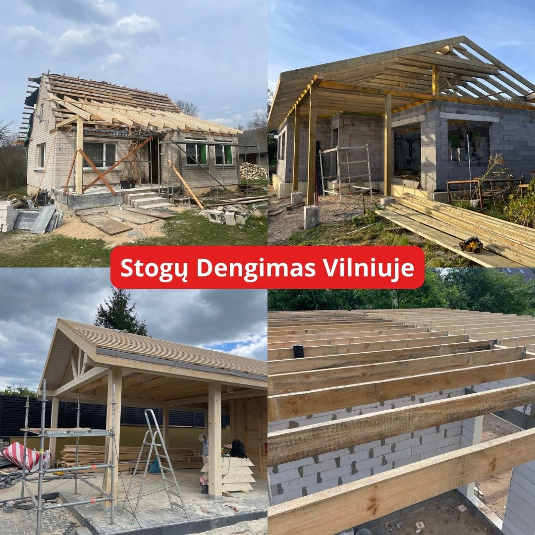 Stogų dengimas Vilniuje - UAB Telrona