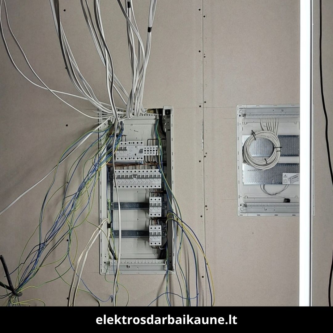 Elektros darbai Kaune atlikti darbai 5