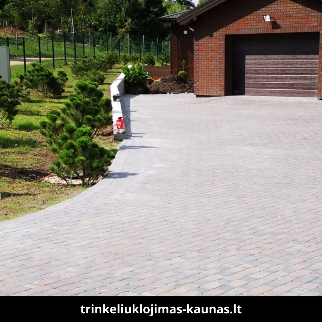 Trinkelių klojimas Kaunas atlikti darbai 8