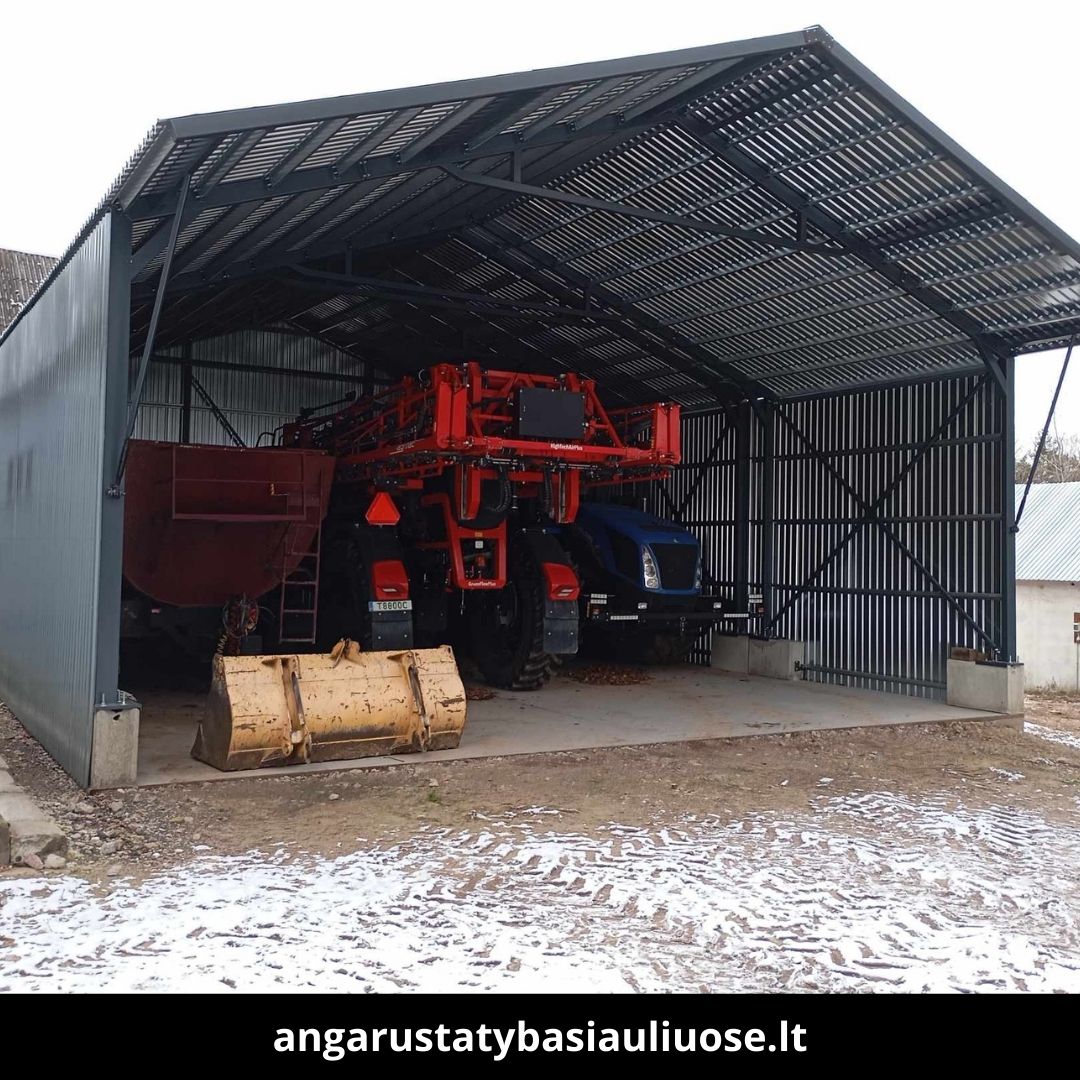 Angarų statyba Šiauliuose atlikti darbai 4