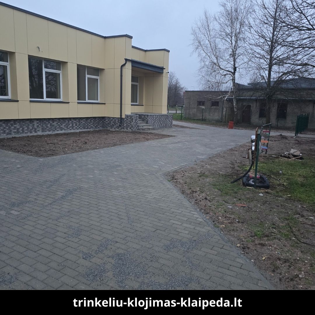 Trinkelių klojimas Kalipėdoje atlikti darbai 5