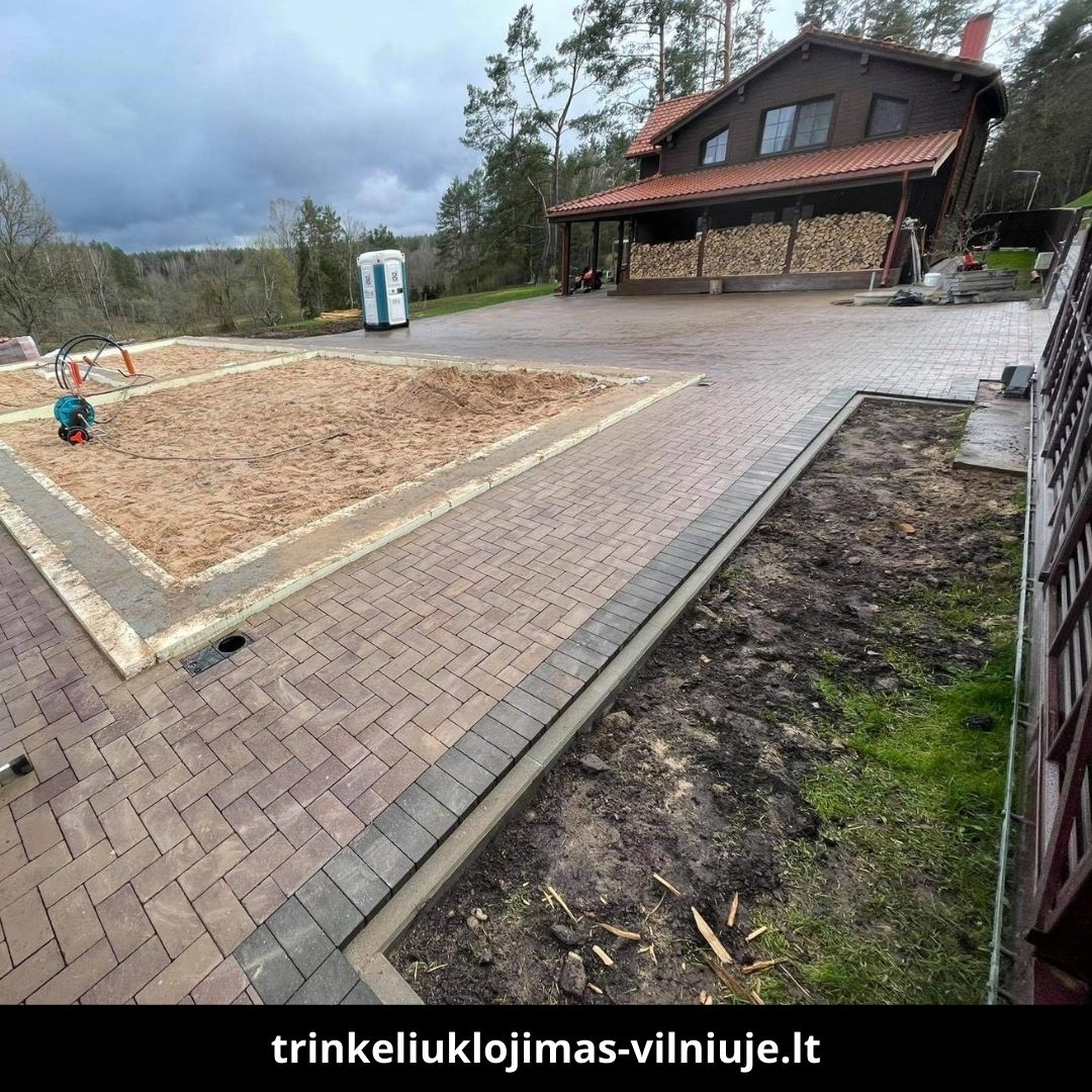 Trinkelių klojimas Vilniuje atlikti darbai 7