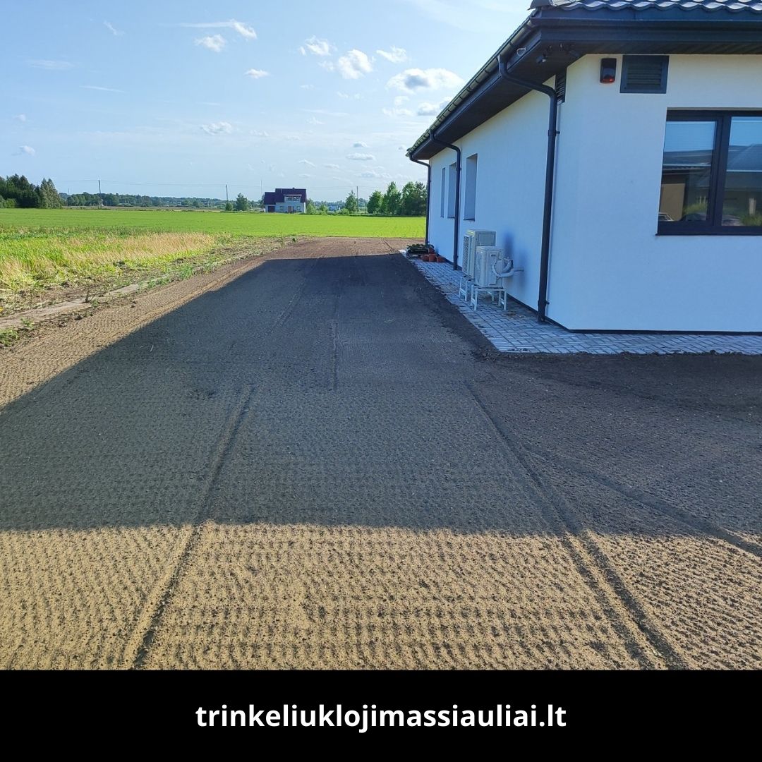 Trinkelių klojimas Šiauliai atlikti darbai 6