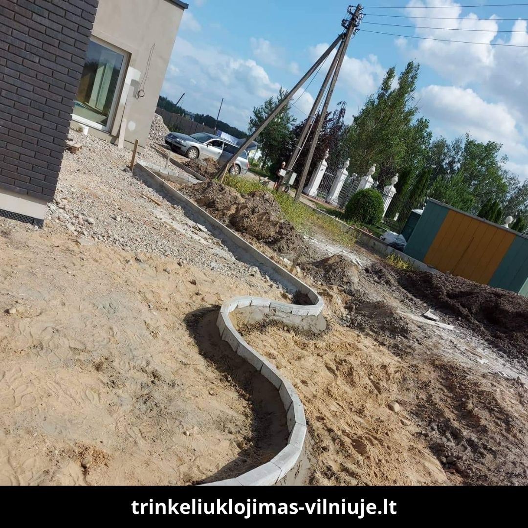 Trinkelių klojimas Vilniuje atlikti darbai 8