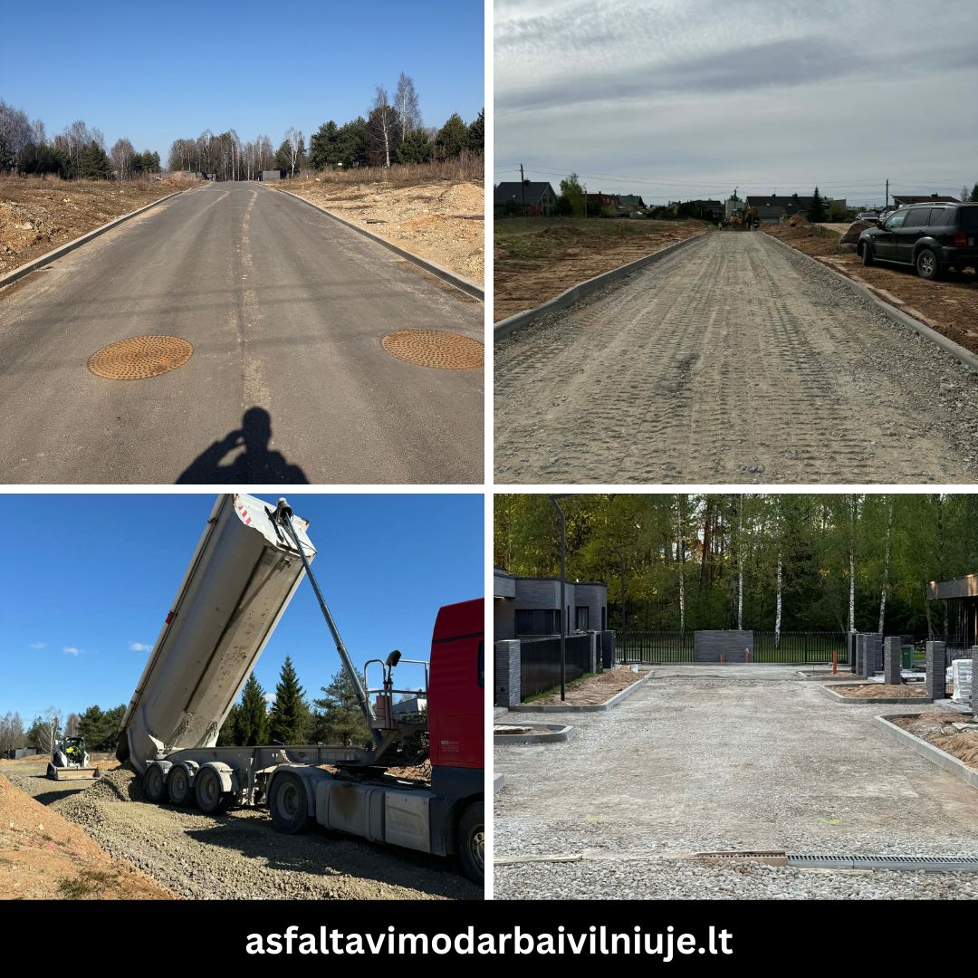 Asfaltavimo darbai Vilniuje