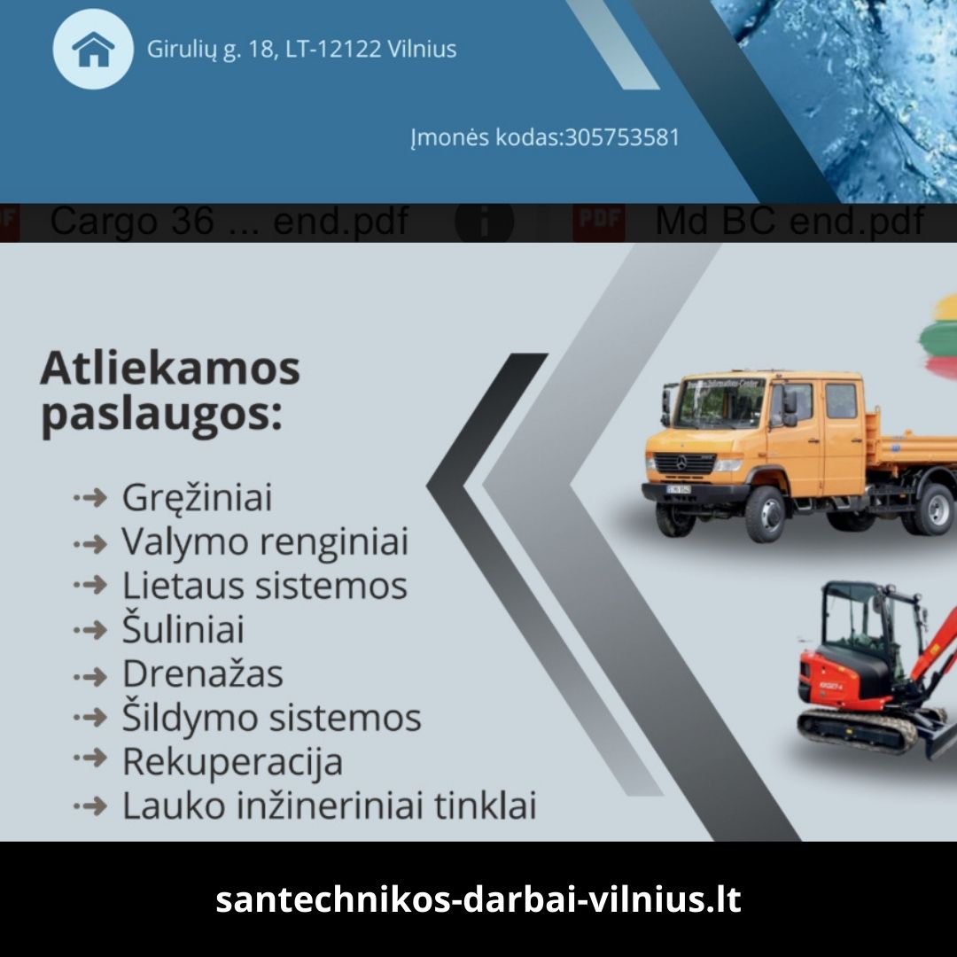 Santechnikos darbai Vilnius atlikti 6