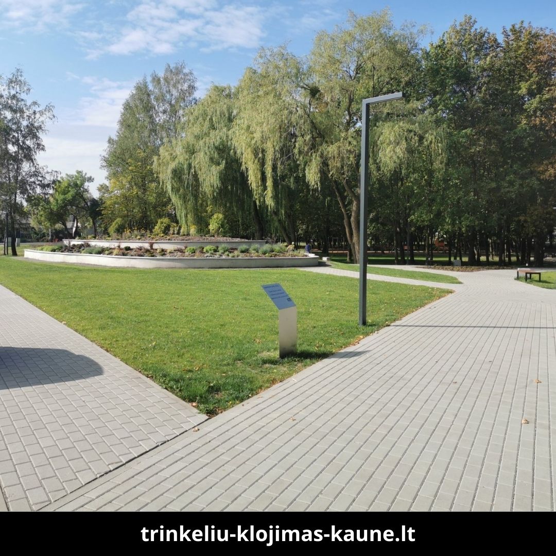 Trinkelių klojimas Kaune atlikti darbai 9