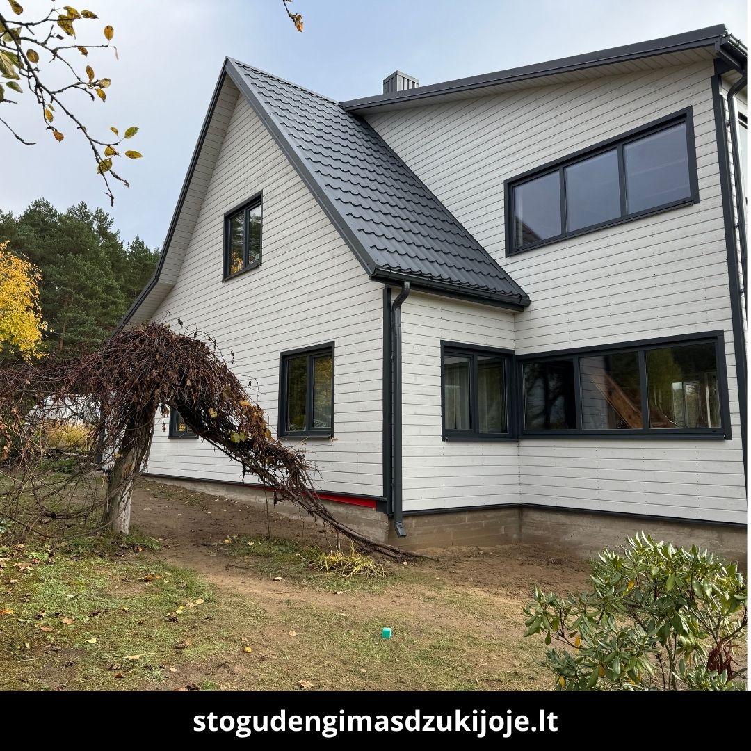 Stogų dengimas Dzūkijoje atlikti darbai 1