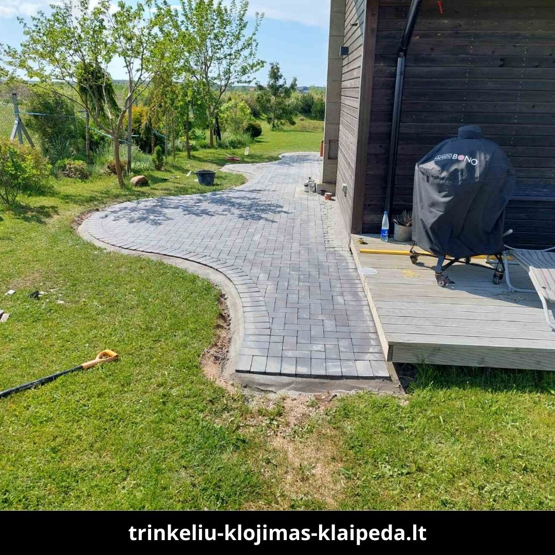 Trinkelių klojimas Kalipėdoje atlikti darbai 1