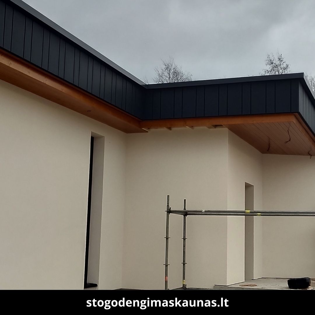 Stogo dengimas Kaunas atlikti darbai 5