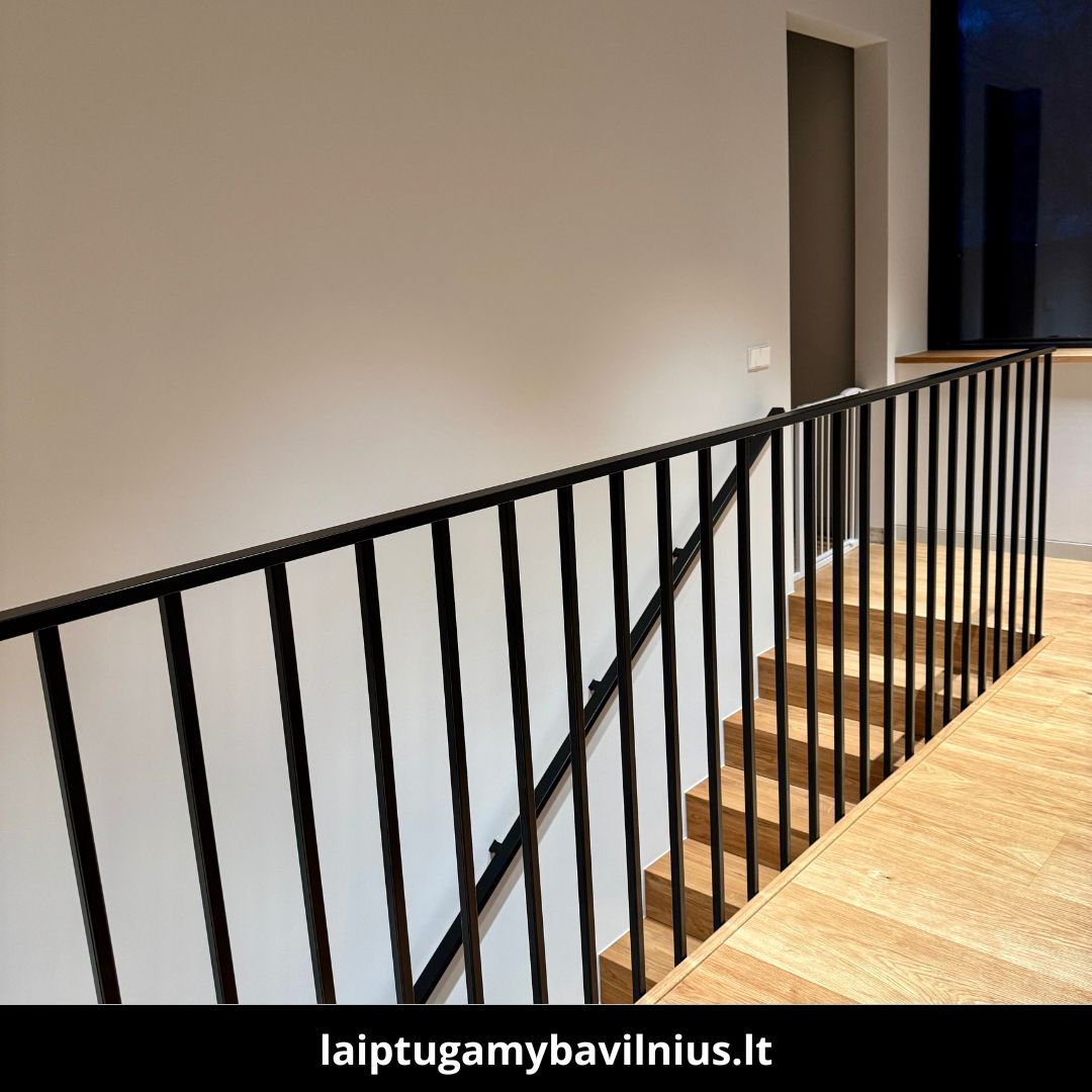 Laiptų gamyba Vilniuje atlikti darbai 1