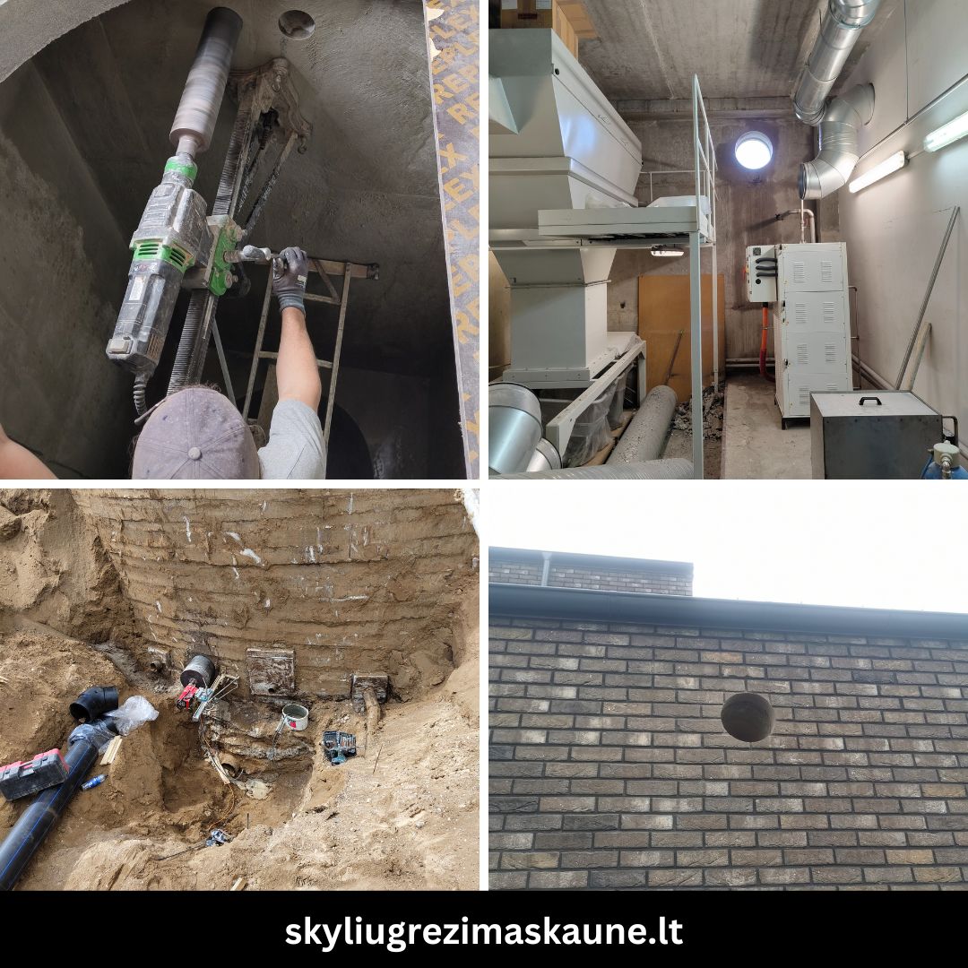Skyliu grezimas Kaune MB Holesa atlikti darbai