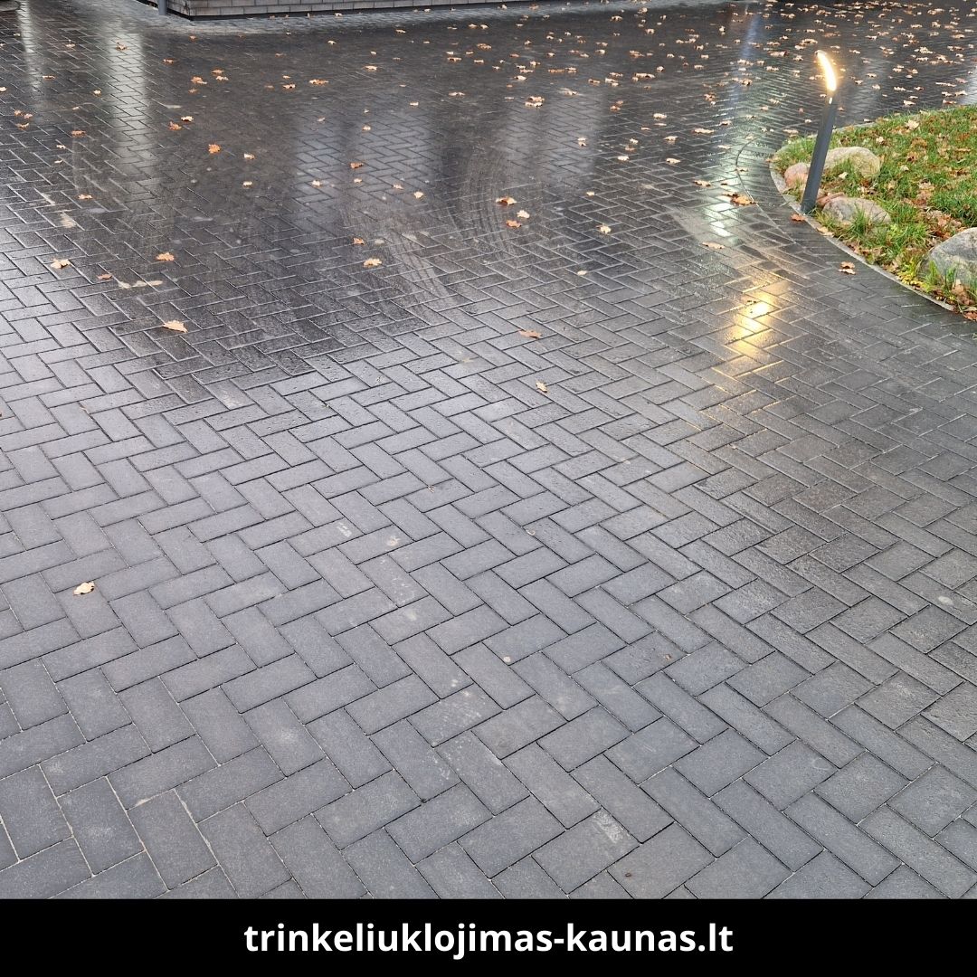 Trinkelių klojimas Kaunas atlikti darbai 6