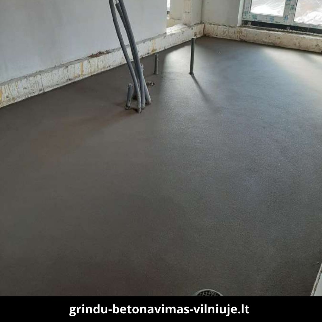 Grindų betonavimas Vilniuje atlikti darbai 6