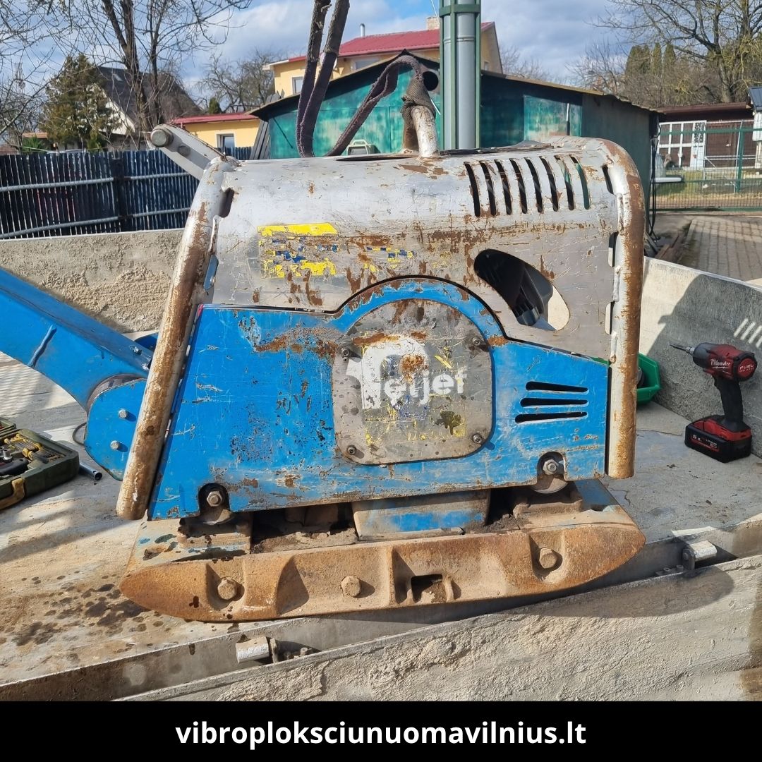 Vibro plokščių nuoma Vilniuje 2