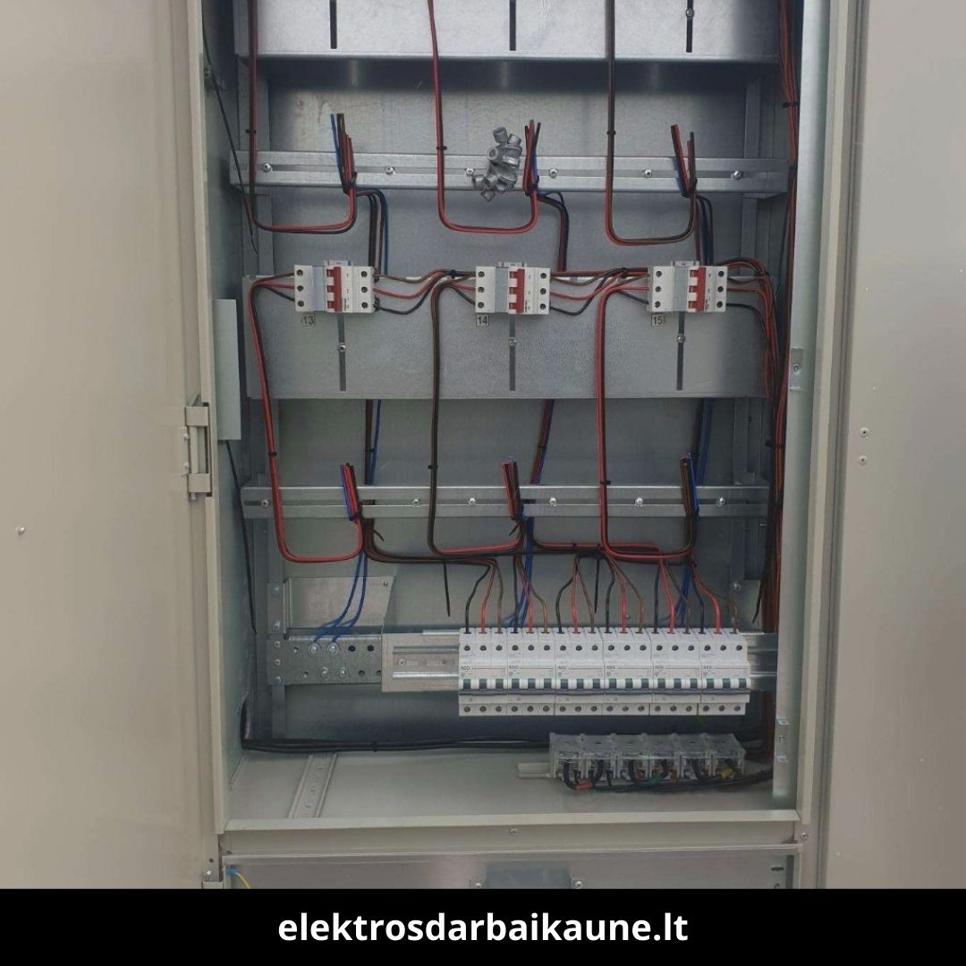 Elektros darbai Kaune atlikti darbai 7