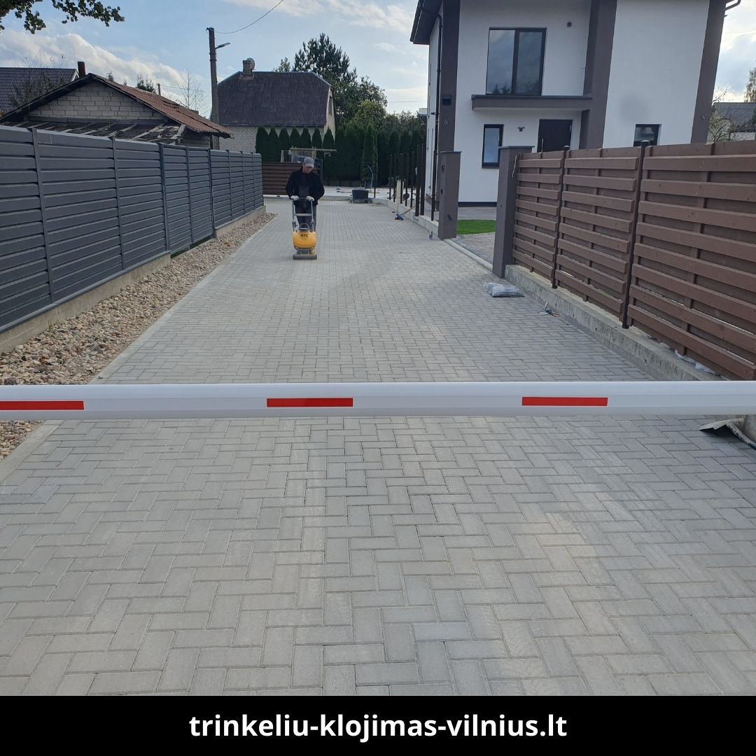 Trinkelių klojimas Vilniuje atlikti darbai 6