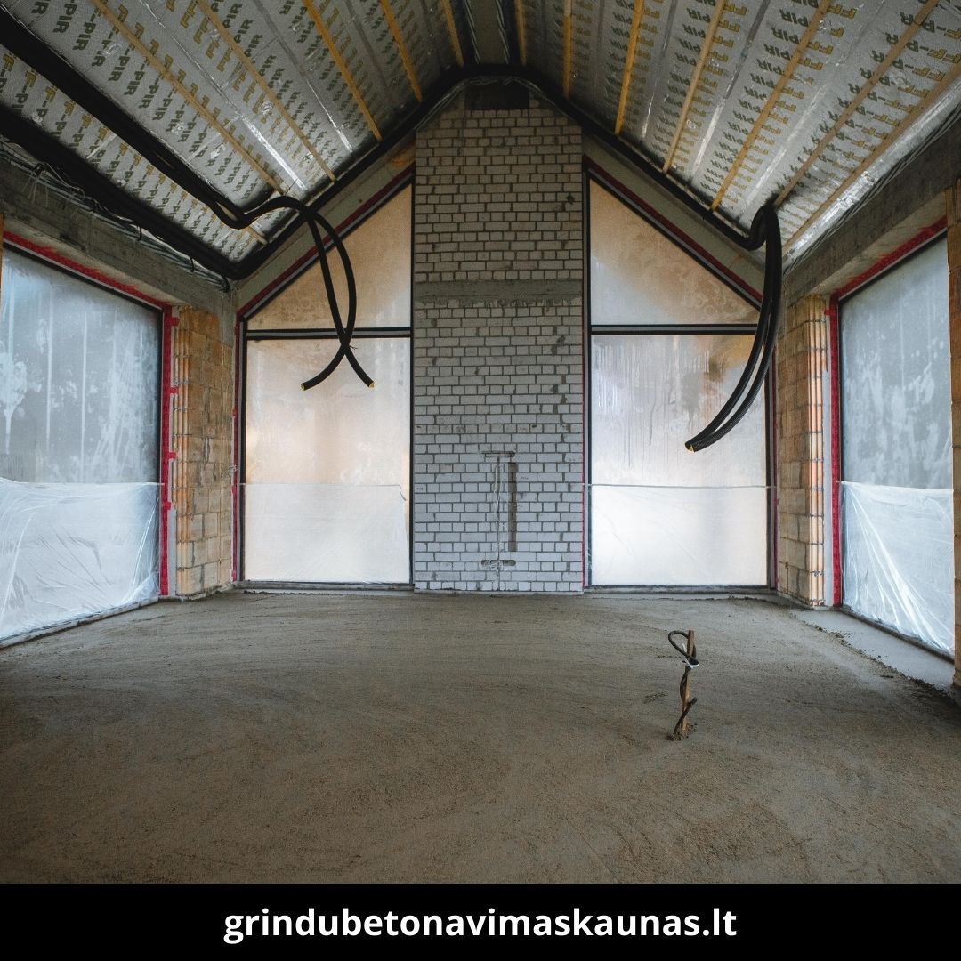 Grindų betonavimas Kaunas atlikti darbai 9