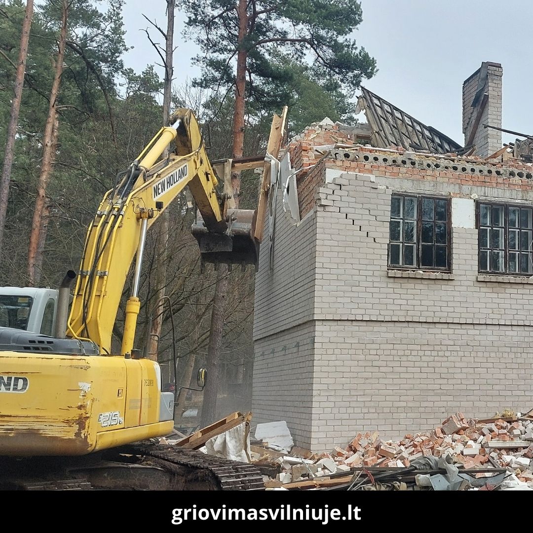 Griovimas Vilniuje atlikti darbai 5