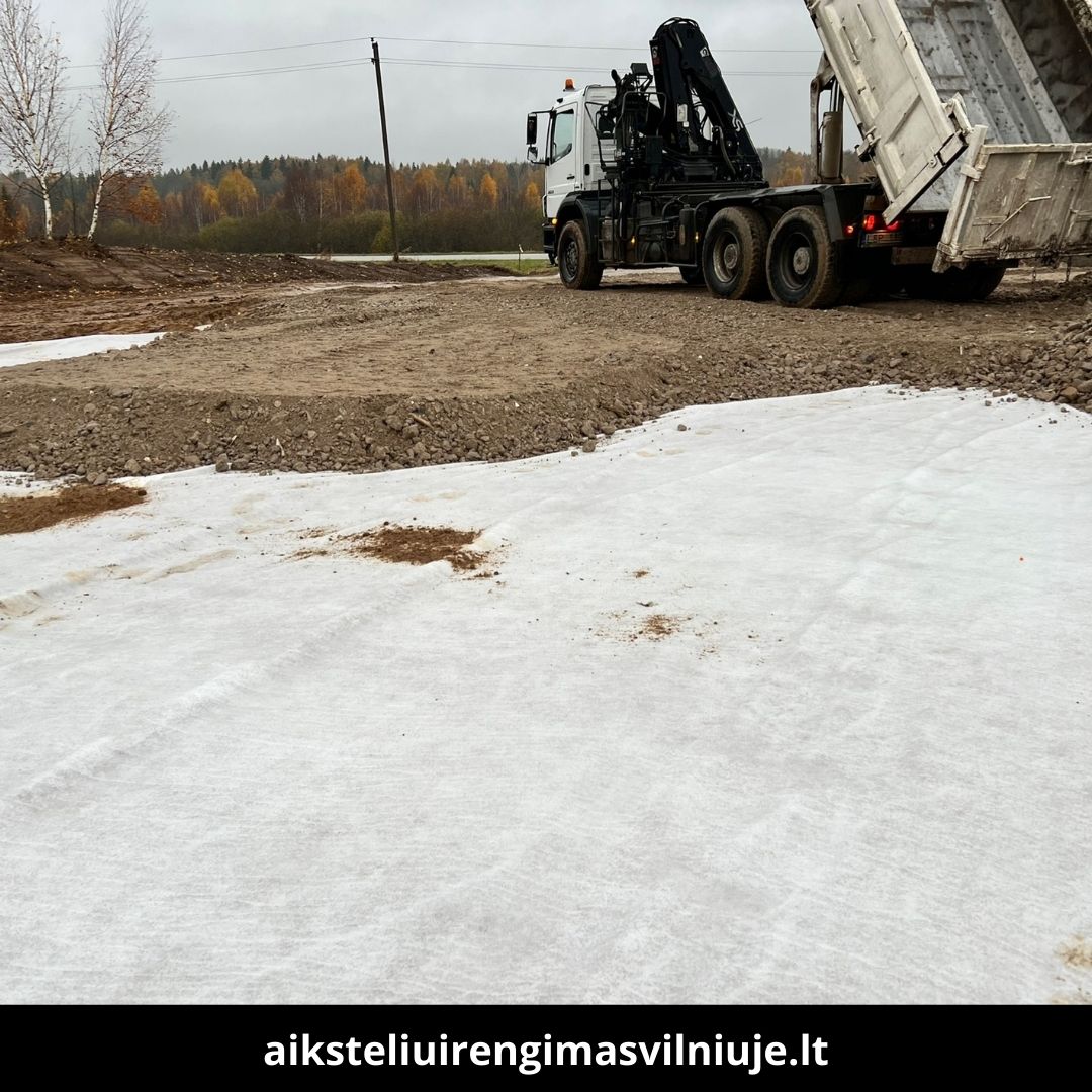 Aikštelių įrengimas Vilniuje darbai 7