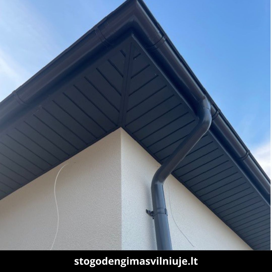 Stogo dengimas Vilniuje atlikti darbai 9