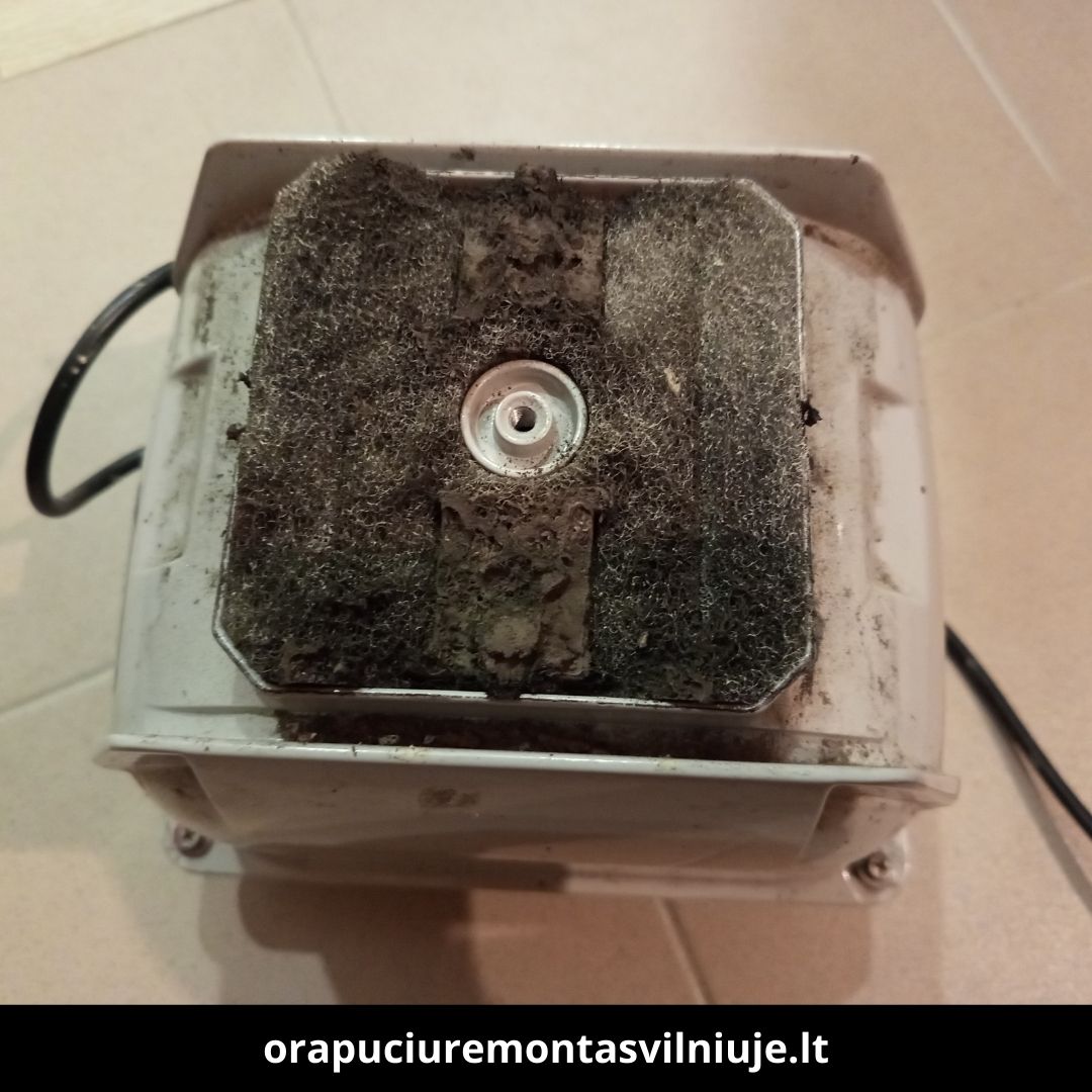 Orapūčių remontas Vilniuje atlikti darbai 5