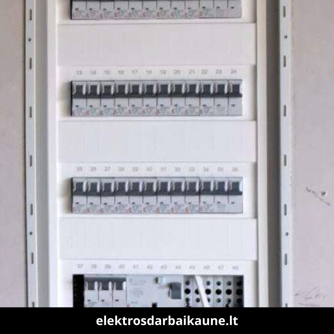 Elektros darbai Kaune atlikti darbai 6