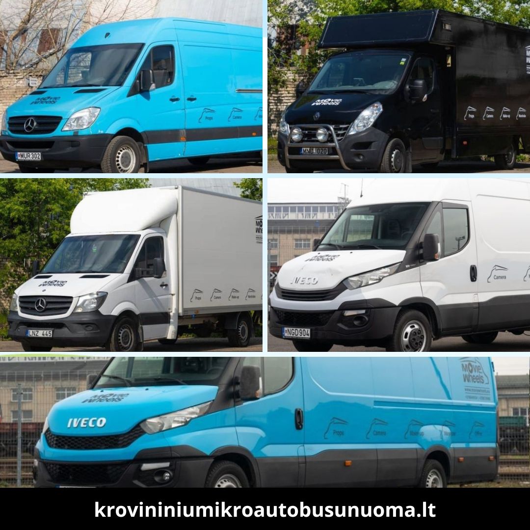 Krovininių mikroautobusų nuoma