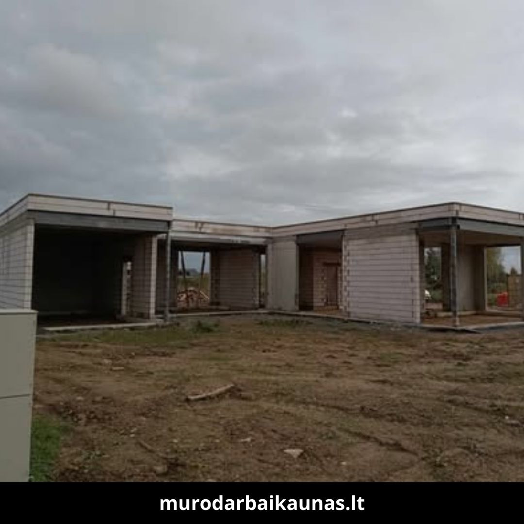 Mūro darbai Kaune atlikti darbai 6
